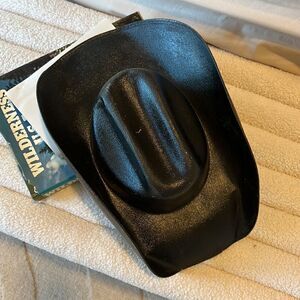 Western PBR Black Cowboy Hat Women’s Cattleman Style Large